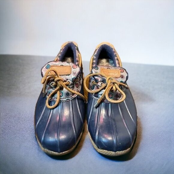 Sperry Women’s Topsider Low Saltwater Duck Boots Size 7.5 - Picture 1 of 11